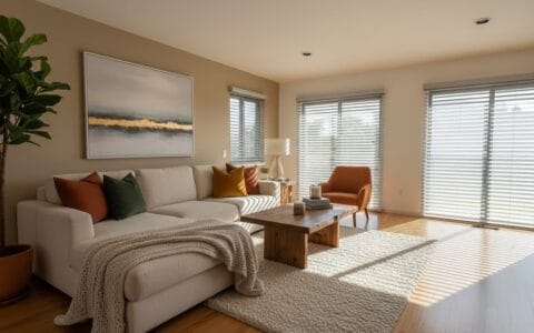 persiana shangri la sala con luz