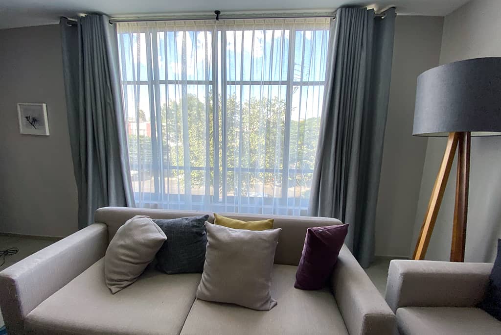 cortina para sala blackout triplex