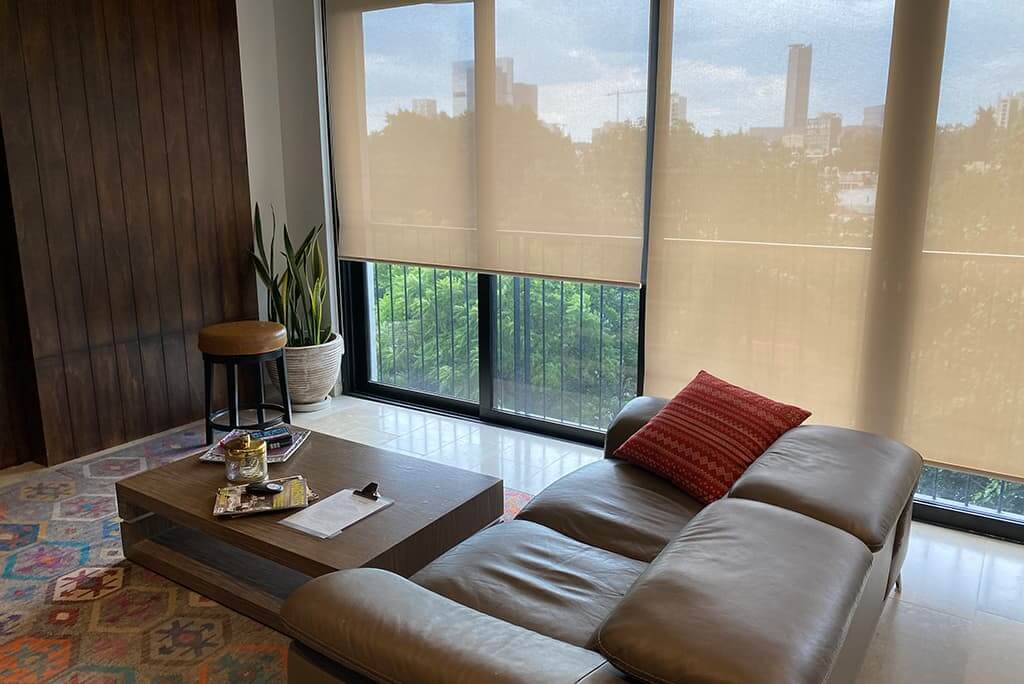 persianas enrollables para sala