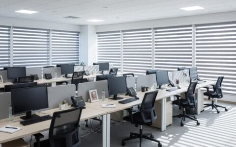 Persiana Sheer Elegance Oficina Grande