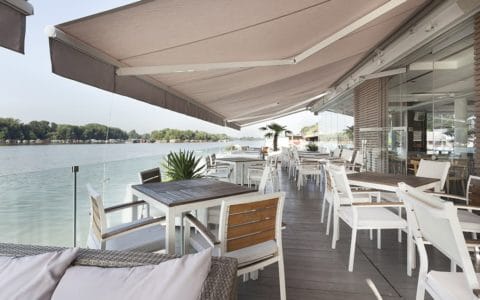 toldo para restaurante terraza