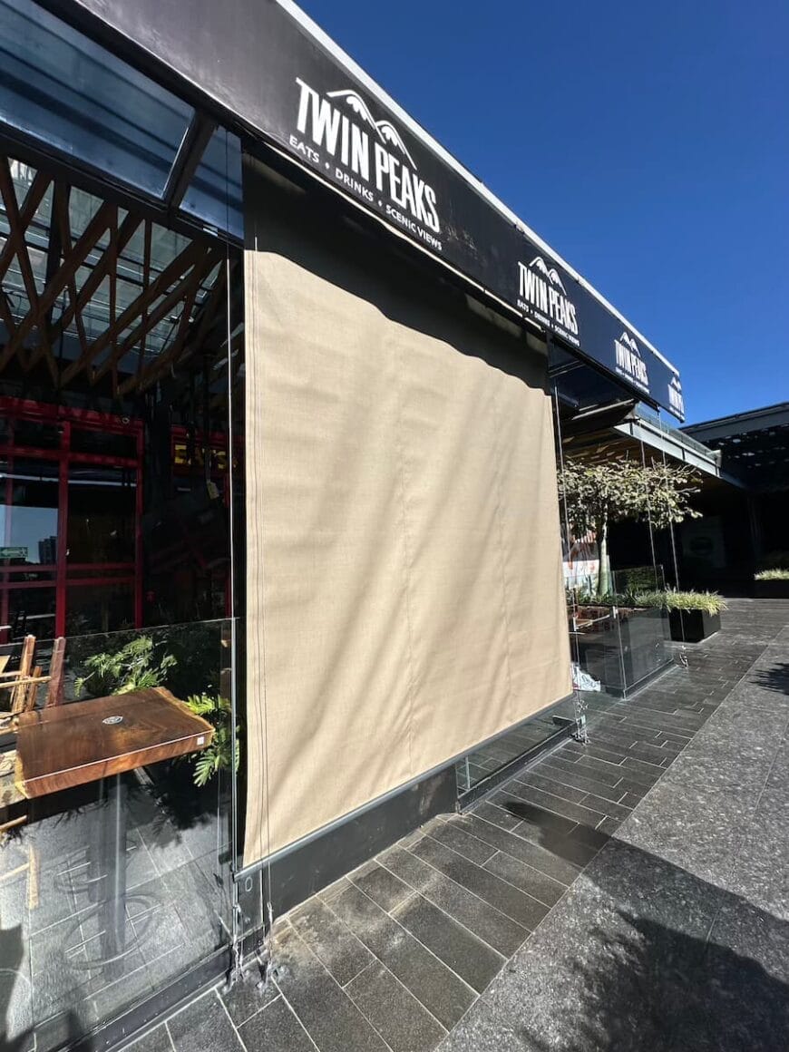 toldo vertical twin peaks