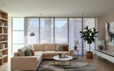 persiana panel japones sala