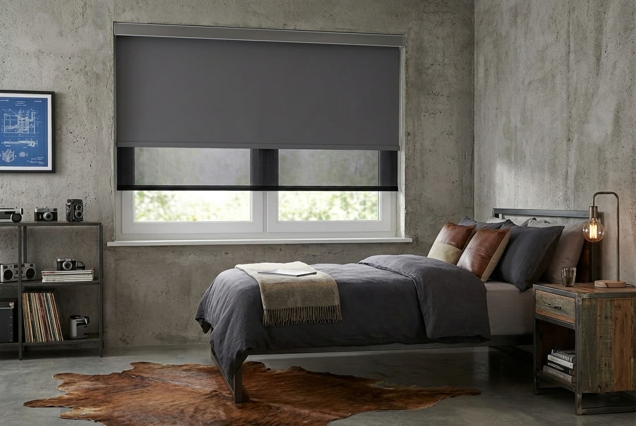 Persiana Día y Noche en Bachelor Pad