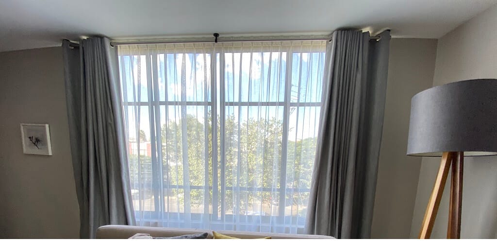 Tejidos con colores diferentes para cortinas