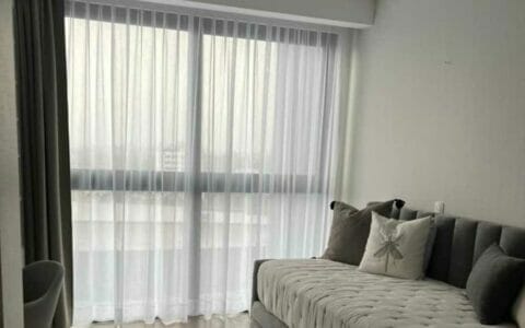 Cortinas translúcidas para salas en Ajijic