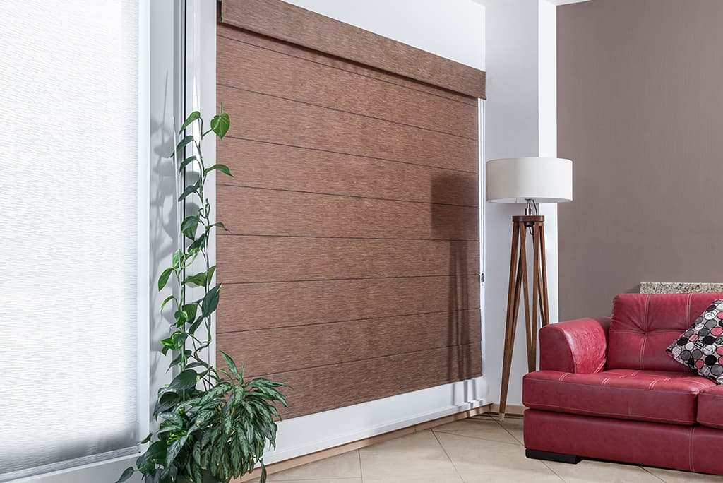 persianas opacas estilo romano