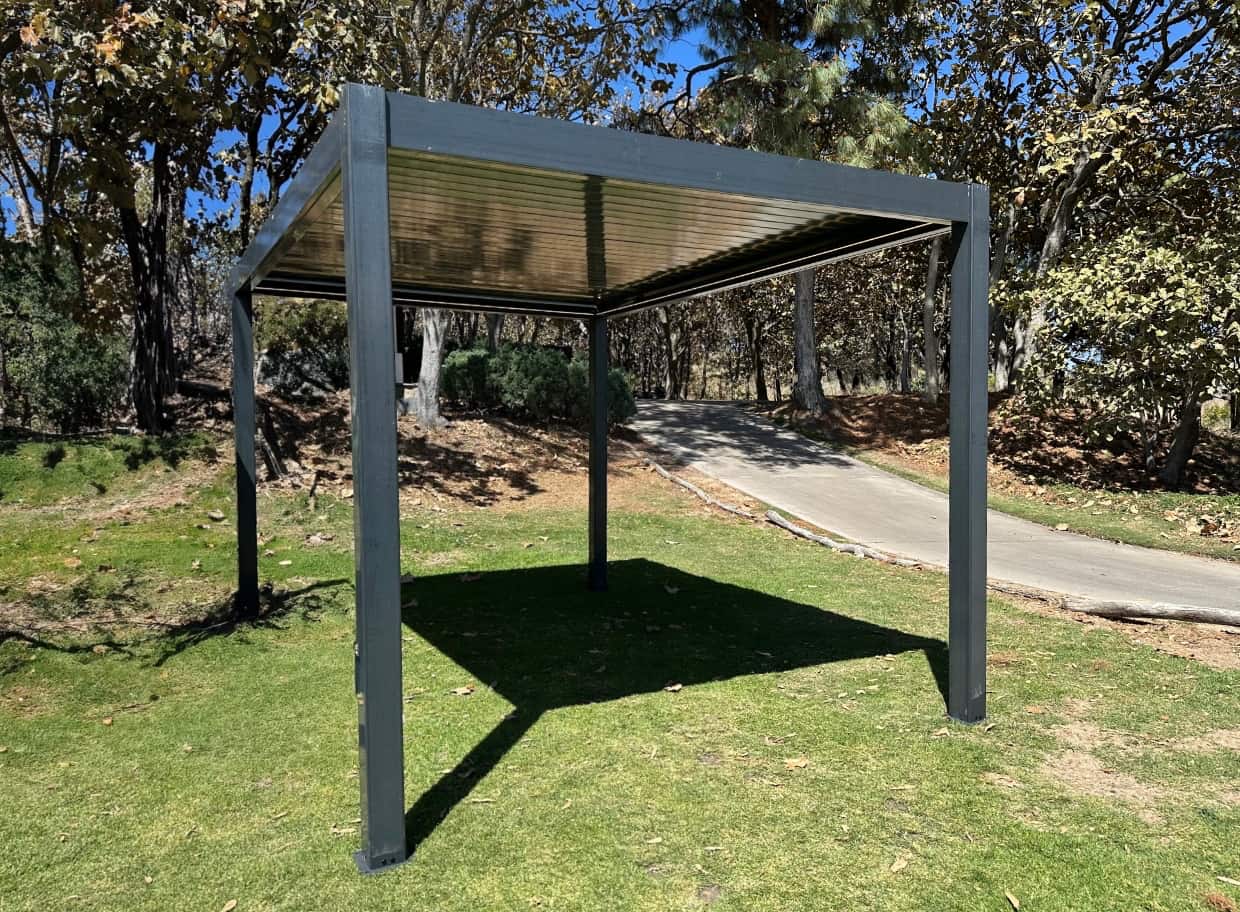 pergola de aluminio cerrada mexico