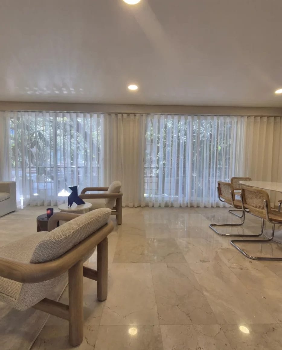 cortinas onda perfecta en sala